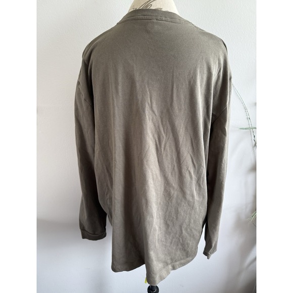 Lemon Other - Lululemon Sweatshirt Mens XLarge Brown Greenish Lightweight Crewneck Spring